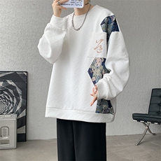 已下单WY10063-P45控78秋冬新款高品质小熊圆领大码卫衣，男装卫衣，电商A059