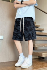 K5038/特P32夏季新品迷彩工装短裤男夏季直筒扎染五分休闲中裤，男装牛仔裤，电商A141