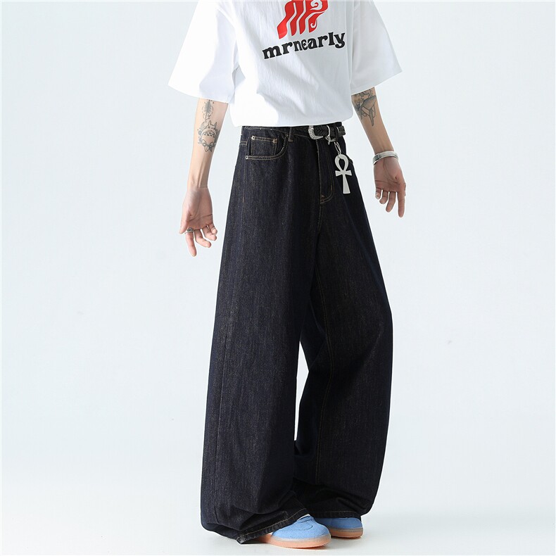 宽松直筒牛仔裤男士长裤KD666-P60,男装牛仔裤,电商D312-1