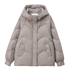 2025年冬季新款棉衣外套时尚简约现货，女装棉衣/棉服，婷轩阁