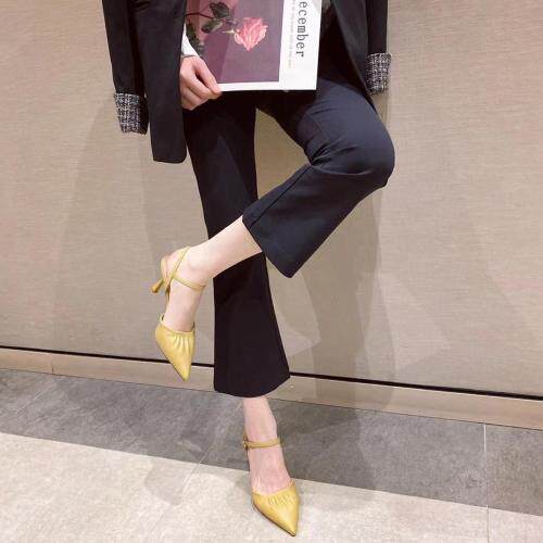 2021夏季新款时尚百搭细跟时装鞋，其它，她他麦