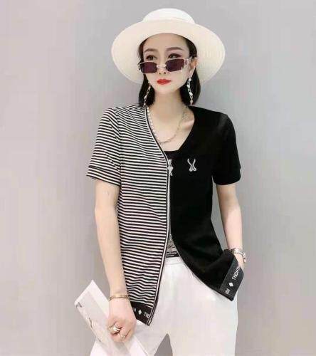 夏季小衫黑色，白色,女装,开心依典