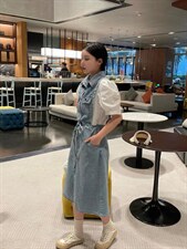 夏季新款连衣裙，女装连衣裙，柚意(7F)