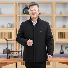 男士2023年冬季新款连帽棉衣外套修身时尚休闲上衣，男装棉衣，电商B360