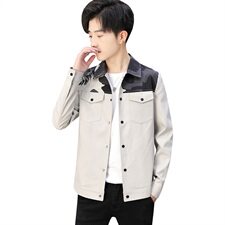 衬衣男韩版帅气2021新款长袖休闲宽松工装男士衬衫外套JK163-P50，男装夹克，星座1206（原A206）
