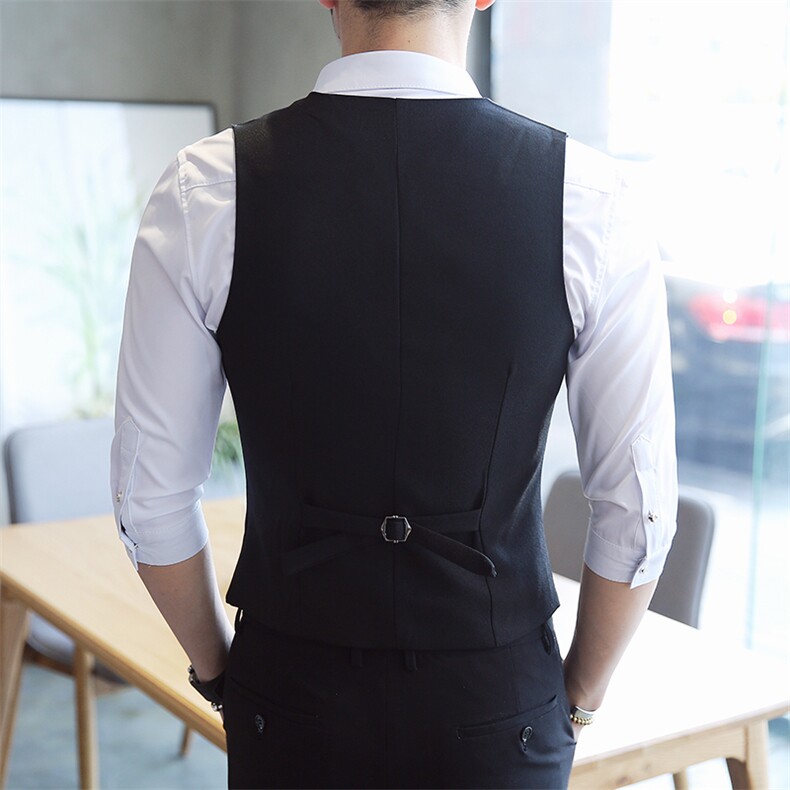 Y8750-VQ男潮韩版修身肩章空军服马甲KT夜店酒吧马甲工作服,男装背心/马甲,星座717A