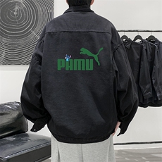 牛仔夹克男大码牛仔外套男茄克NJ77227-P60，男装夹克，电商A040
