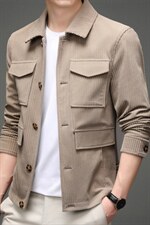 CDC22510钱塘2020-2中青年男士春秋款薄款时尚休闲夹克外套P230，男装夹克，钱塘207-2