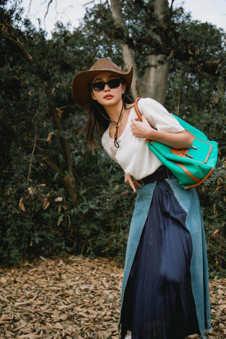 设计拼接半裙，女装半身裙，是爱 SHI AN