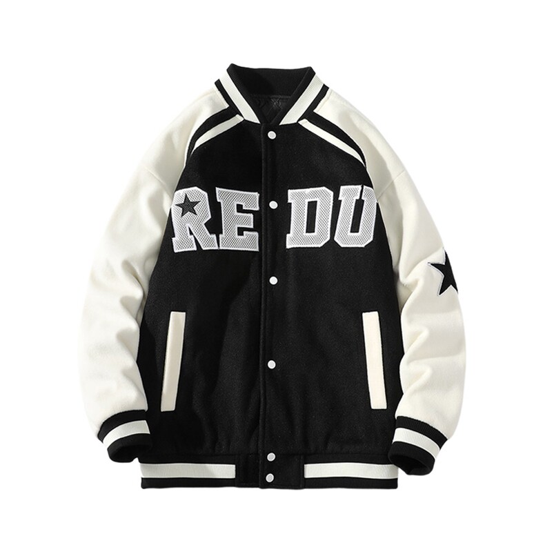 冬款中性加棉加厚刺绣棉衣外套毛巾绣棒球服男士8133-P120控价158,男装棉衣,电商A441-1