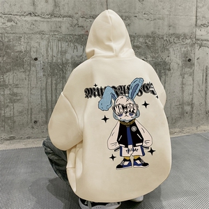 抖音供货、复合重磅360克现货连帽卫衣宽松D223A-WY2380-特P35,宽松风衣搭配显高图片