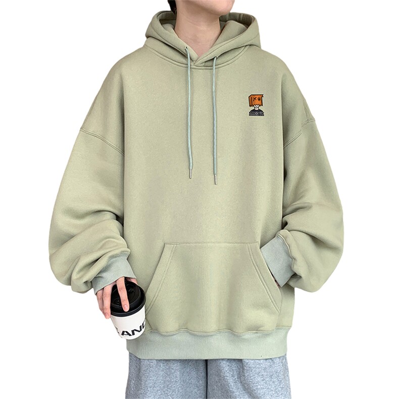！连帽圆领卫衣男装港风帽衫男LM173-P35,男装卫衣,电商B367