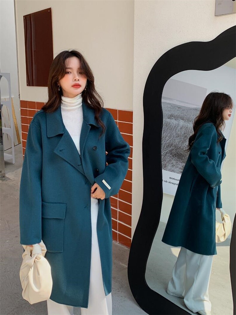 双面羊绒大衣，其它，欧洛佛