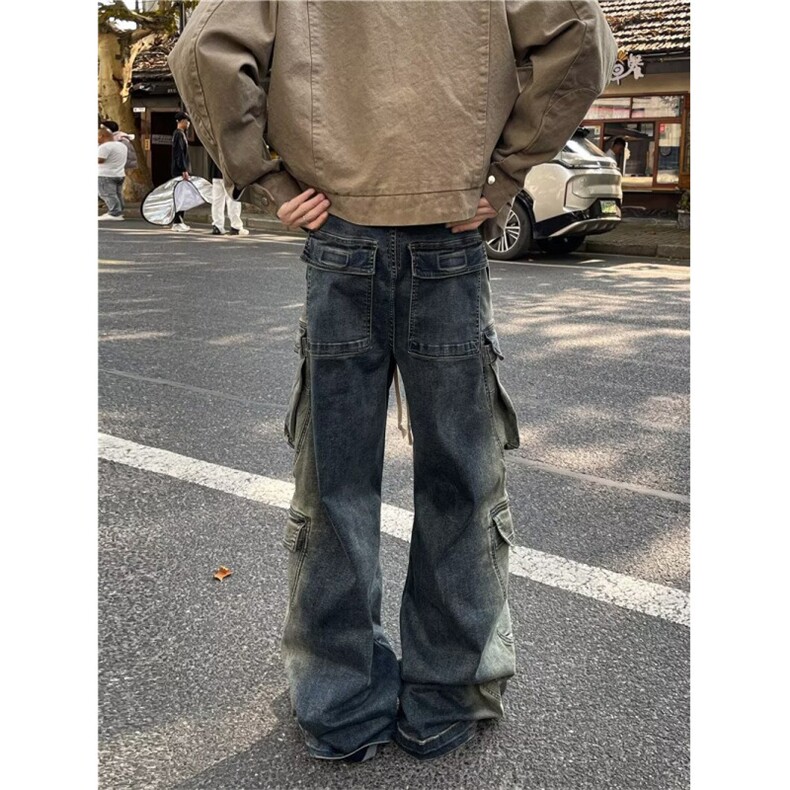 牛仔裤男2024秋季新款美式N801P53,男装牛仔裤,星座1116-2