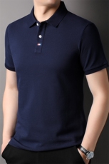 BB7011男士2023年夏季新款百搭T恤男短袖商务休闲体恤男装P48，男装T恤，电商B360