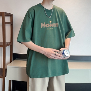 特批新款纯棉印花短袖t恤男夏季青少年初中高生帅气半袖TX521-P20图片