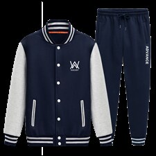 现货秋新款运动套装大码宽松情侣学生运动装XZ102A-4-8604-P95，男装休闲套装，星座211-2