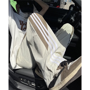 XZ612-K789-P55 控79 夏季伞兵裤运动街舞休闲裤侧边三条杠速干裤图片