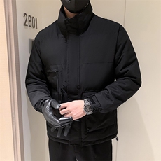 冬季工装潮流加厚韩版棉衣外套棉服小伙店主风MY923特P75，男装棉衣，星座301B-1