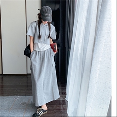 2025现货夏季时尚潮流新款两件套套裙C271-9510-P145-K208，女装套装/套裙，2C271