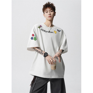 240g美式重磅短袖T恤 FSDX284 M-5XL 特批25无差价控48图片