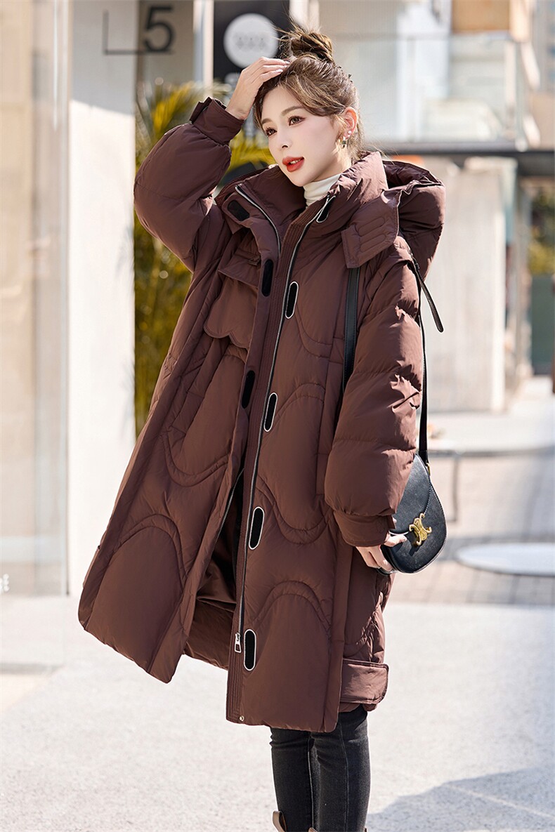 2024年冬季新款90白鸭绒羽绒服休闲外套,女装羽绒服,橙子家
