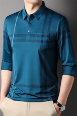 ATWH3103钱塘2020-3中年男士时尚休闲百搭秋季新款衬衫P62，男装衬衫，钱塘207-3