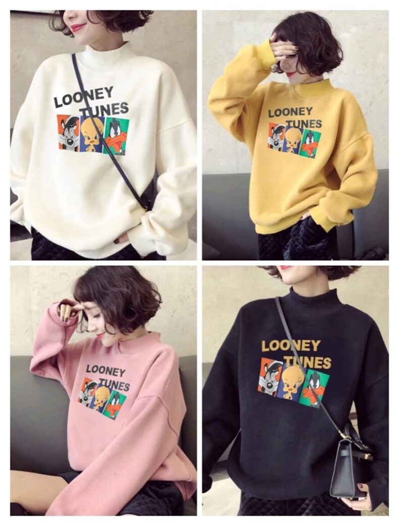 加绒欧货卫衣，女装卫衣/绒衫，依露奇