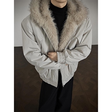 秋冬新品加绒外套男座山雕美式工装夹克棉服-A2332P105，男装夹克，电商B241