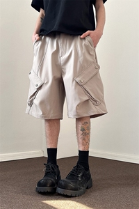 903-WK48-特P55   S-3XL【卡其色   灰色   黑色 】  工装短裤！3图片