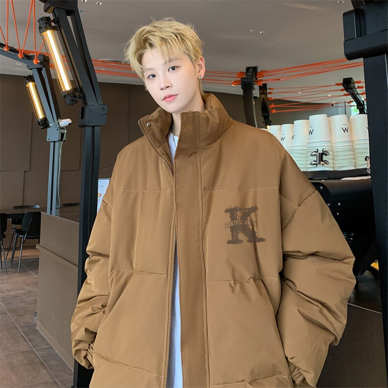 ！2025冬季新款男士立领棉衣加厚保暖棉服外套MY302特P55图片
