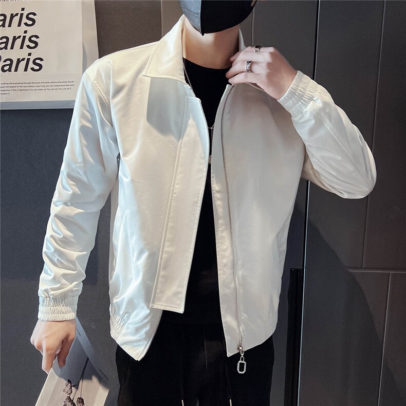 312A-2202-P982025春秋社会小伙夹克外套男休闲潮流韩版上衣A，男装夹克，星座312A-5