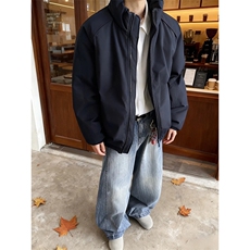 现货美式高街休闲棉衣夹克三防立领纯色户外工装加厚棉服外套，男装夹克，电商A486