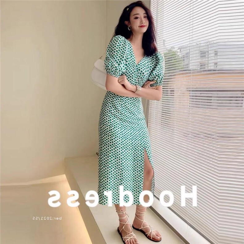 韩版连衣裙1，时尚小女人味两个色，女装连衣裙，靓依蝶菲