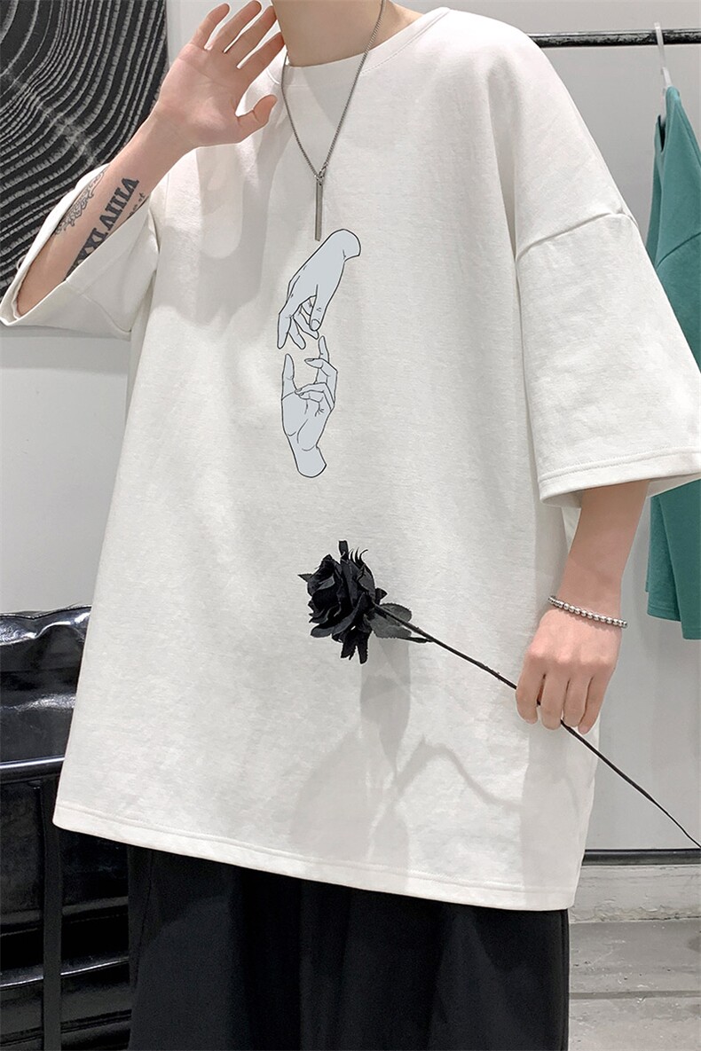 DX17147-P20纯棉短袖t恤男大码半袖打底衫宽松体恤衫大皂风,男装T恤,电商A040