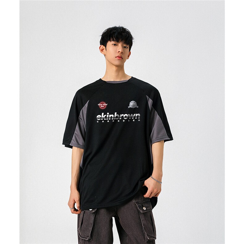 1速干美式投篮街头印花球服大码M-5XL短袖T恤男DX78028P50控78，男装T恤，星座226-2