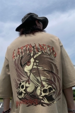 骷髅头印花水洗做旧夏季美式无袖背心/马甲/坎肩XZ514-2-1313-P38，男装背心/马甲，星座514-2(原B239)