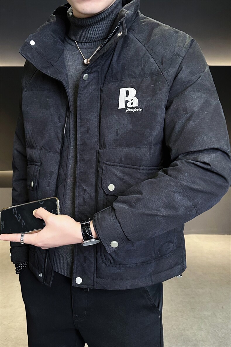 标羽绒服男冬季高品质得物主推外套男士工装羽绒袄子9518-P225,男装羽绒服,电商D327