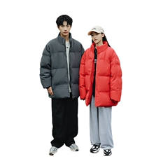 9976-P60冬季宽松情侣棉衣面包服（八个色）深度库存，男装棉衣，星座109