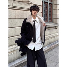 网图抖音质量美潮座山雕加厚毛衣整件套毛棉服W1798/特P130，男装针织衫/毛衣，电商B350