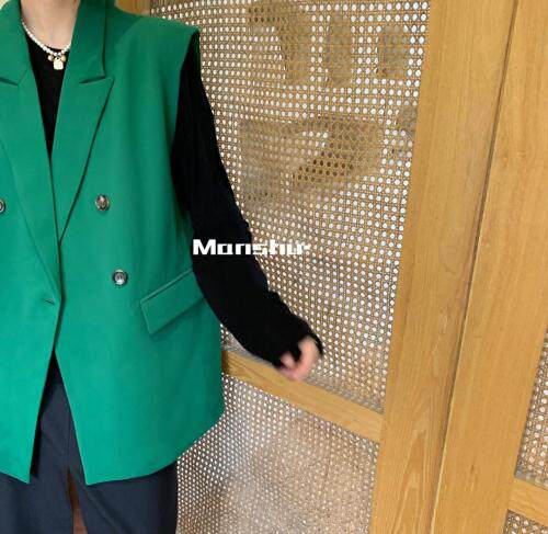 秋新，西装马甲，女装西装，曼述