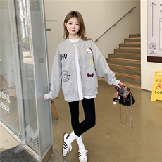 现货女春秋季新款棒球服外套2193-P145-K215，女装卫衣/绒衫，网红馆