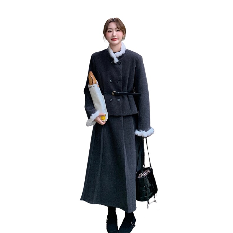 C051-冬季羽绒套装两件套,女装套装/套裙,2C051