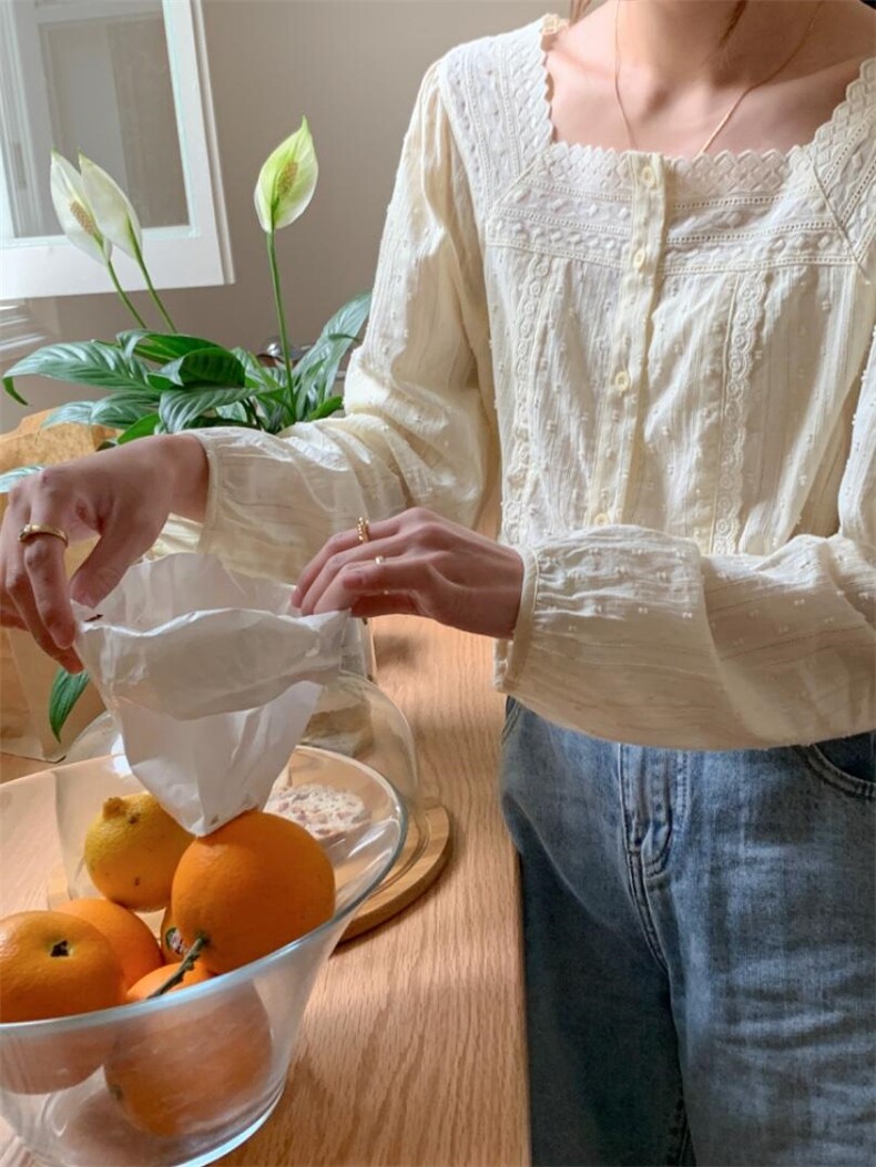 法式U领小衫，其它，DAP