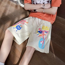 男新款青少年时尚休闲冰丝速干发泡印裤DK5537P28，男装休闲裤，星座1116-2