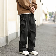 加绒美式工装裤男潮牌宽松户外冲锋裤子K4783-常规37-加绒P43，男装休闲裤，星座412-3