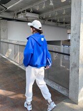 帽子贴标卫衣，女装卫衣/绒衫，诗苒