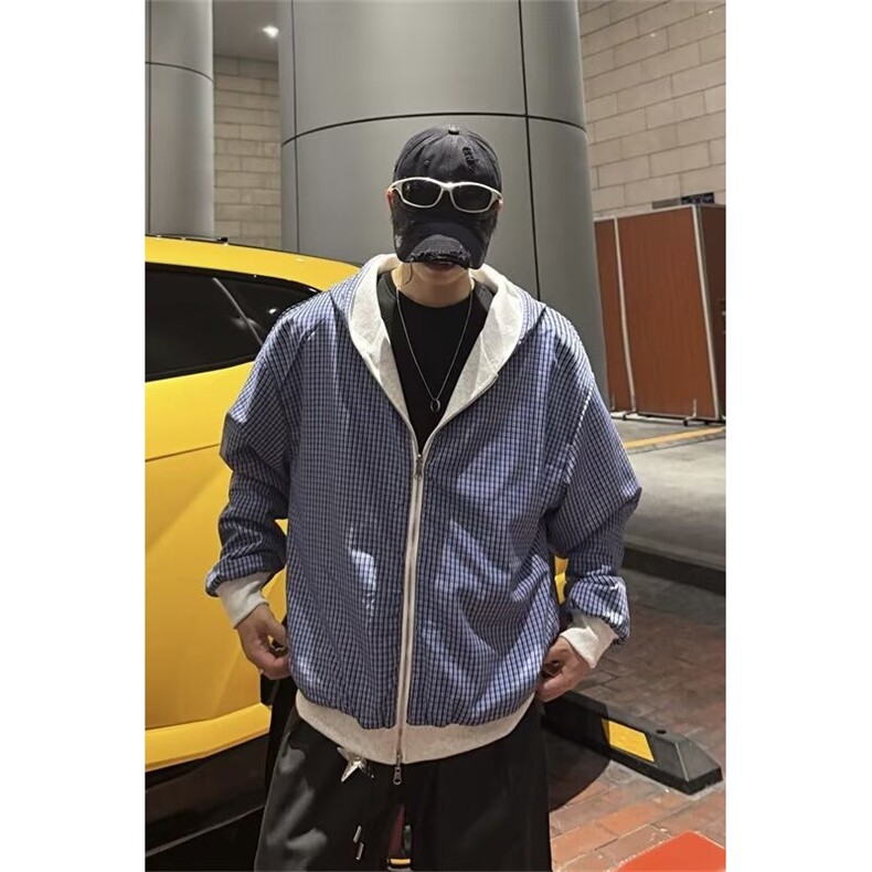 连帽开衫卫衣男春季宽松情侣款外套夹克上衣9912P55,男装夹克,星座410-2