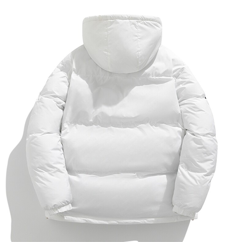 新款棉服冬季三条杠加厚连帽面包服情侣装韩版宽松棉袄MY3972-P90,男装棉衣,电商A128