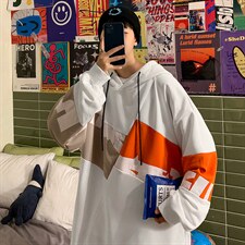 280斤可穿加肥加大码连帽卫衣男2023秋季新款港风休闲胖子上衣潮，男装卫衣，钱塘717(原712)